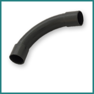 PVC Conduit 20/25mm Reducer Black