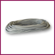 Grey PVC Sleeving Hanks