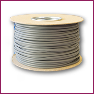 Grey PVC Sleeving Reels