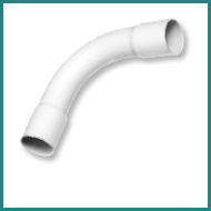 PVC Conduit Coupler White